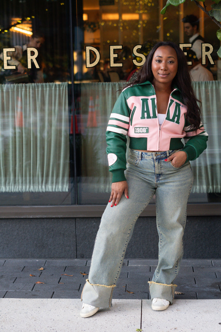 The Ivy Moto Jacket 100% Leather
