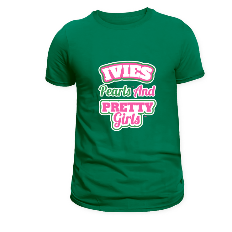 Ivies Pearls and Pretty Girls T-shirt