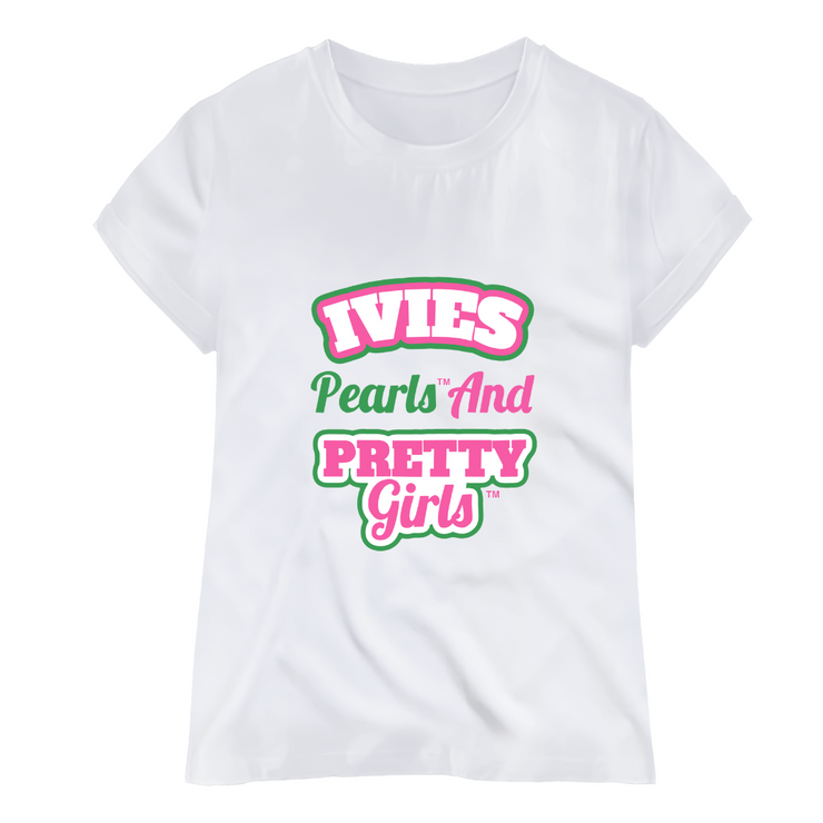 Ivies Pearls and Pretty Girls T-shirt